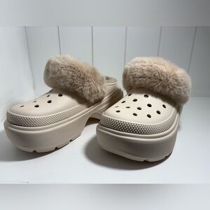 Women's Crocs Stomp Lined Clog Women’s 10/Mens 8